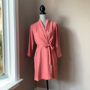 Aritzia Wilfred Franca Wrap Dress